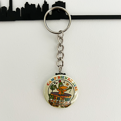 Badge personnalisé - Porte clé