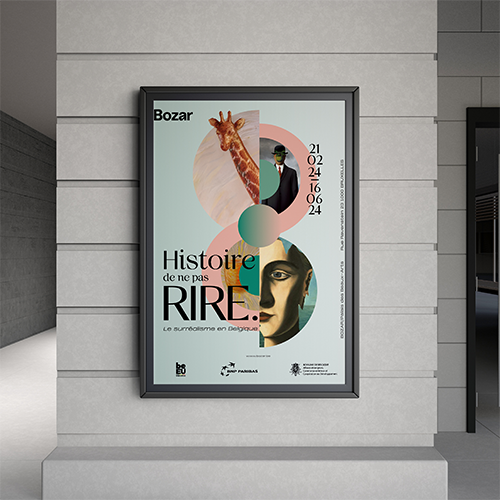 Affiche Bozar le Suréalisme en Belgique