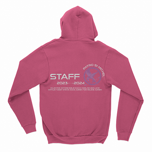 Design logo Pull Sérigraphie - Patro - Mouveent de jeunesse